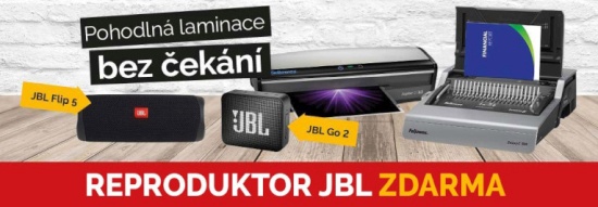 Reproduktor JBL ZDARMA k vybrané technice Fellowes