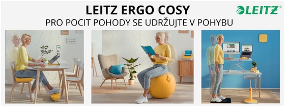Leitz Cosy Ergo - zdrav pracovn prostor umoujc pohyb!
