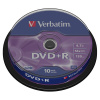 DVD+R Verbatim 16x, cake 10 ks