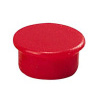 Magnet 13 mm, červený, 10 ks