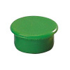 Magnet 13 mm, zelený, 10 ks