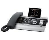 rov telefon Gigaset DX800A ISDN, erno- stbrn