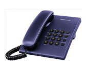 Telefon KX-TS500FXC, modr
