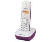 Bezrov telefon Panasonic KX-TG1611FXC, purpurov