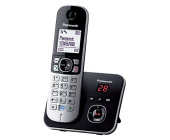 Bezrov telefon Panasonic KX-TG6821FXB, ern
