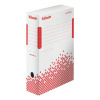 Archivační krabice Esselte Speedbox, 100 mm, bílá/ červená