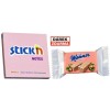 Samolepic bloek Stickn 76x76 mm, rov, 3 ks - Akce