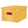 Krabice Leitz Click-N-Store Cosy, velikost M, žlutá