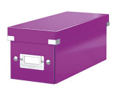 Archivan krabice na CD Leitz Click-N-Store WOW, purpurov