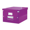 Archivan krabice Leitz Click-N-Store M (A4), purpurov