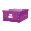 Archivan krabice Leitz Click-N-Store L (A3), purpurov