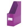 Archivan stojan na asopisy Leitz Click-N-Store, purpurov