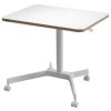 Stl Leitz Ergo s koleky 80 x 60 cm, vkov staviteln