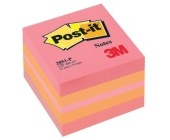 Bloek Post-it 2051- P, 51x51 mm, 400 lstk, rov