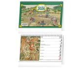 Stoln kalend, Josef Lada 2026