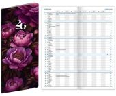 Di msn, kapesn, 8x18 cm, Fialov kvty 2026