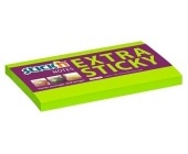Samolepic bloek Stickn Extra Sticky 76 x 127 mm, 90 l., zelen