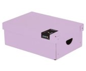 lon krabice Pastelini 35,5x24x9 cm, lamino, fialov