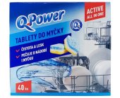 Tablety do myky Q Power Active all in one, 40 ks