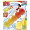 Zvs na WC Dr. Devil BiCOLOR 5ball, 35 g, Lemon fresh