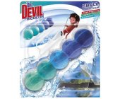 Zvs na WC Dr. Devil BiCOLOR 5ball, 35 g, Polar aqua