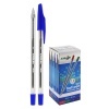Jednorázové kuličkové pero, modré