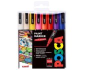 Popisova Posca PC-3M, akrylov, 0,9- 1,3 mm, 16 ks